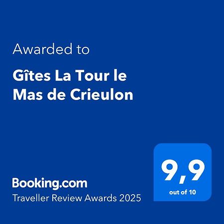 Gites La Tour Le Mas De Crieulon Saint-Jean-de-Crieulon Экстерьер фото